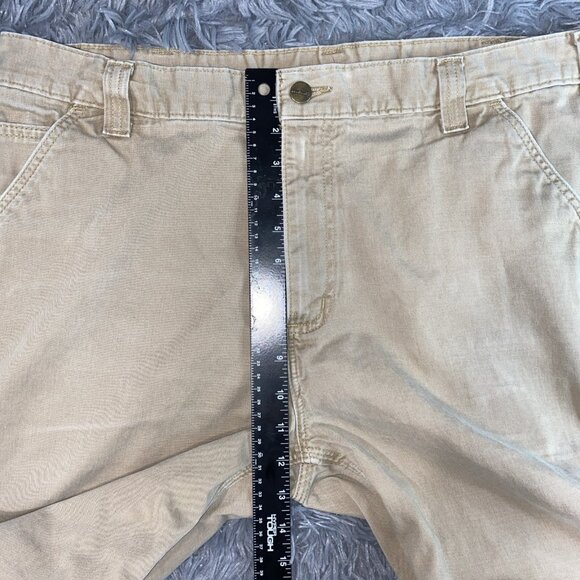 Carhartt Relaxed Straight Twill Dungaree Bundle 2 Work Pants Men 38X30 Utility - Picture 8 of 16